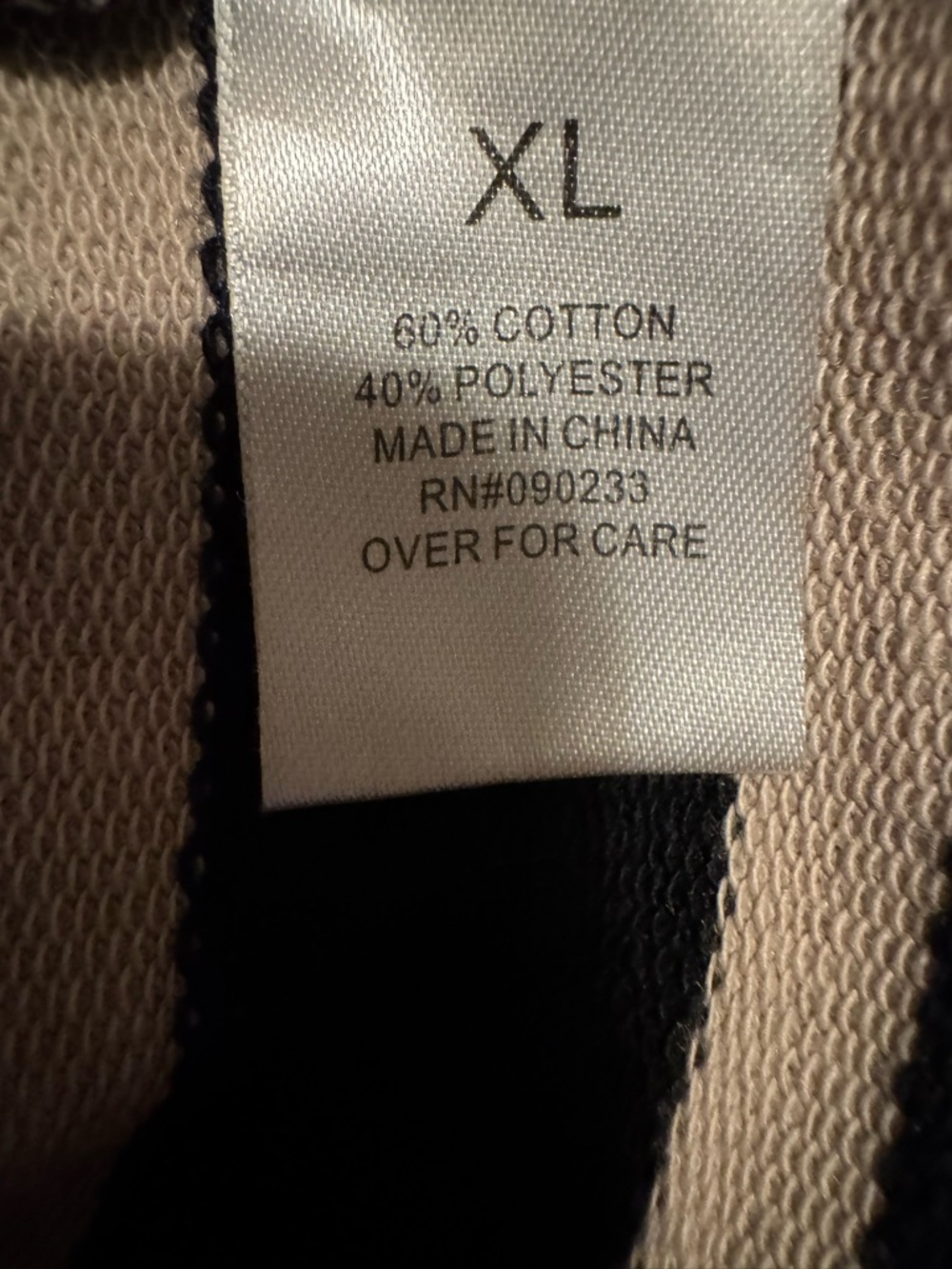 PacSun Black & Tan Striped Hooded Size- XL - Picture 9 of 10